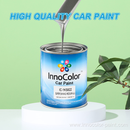 1K Blue Medium Aluminum Car Refinish Paint